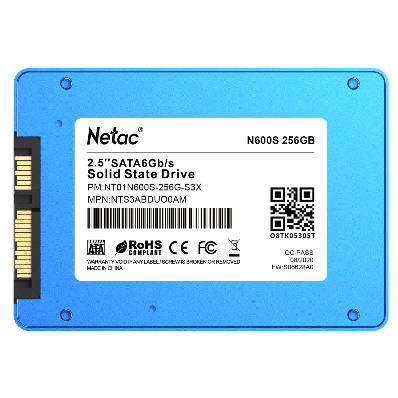 Netac N600S  256GB SSD Solid State Disk 2.5in SATA6Gb/s