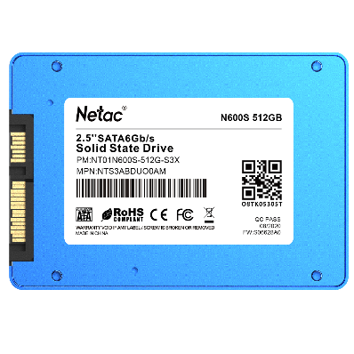 Netac N600S 512GB SSD Solid State Disk 2.5in SATA6Gb/s