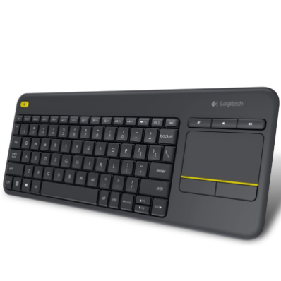 Logitech K400 Plus Wireless Touch Keyboard With Integrated Touchpad