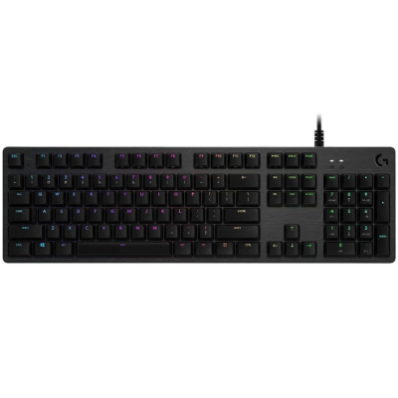 Logitech G512 Carbon RGB Mechanical Gaming Keyboard - Per-Key RGB, LightSync, Mechanical Switches