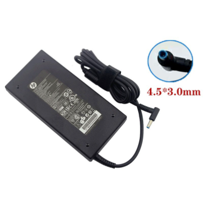 HP Blue Pin  150W 19.5V 7.7A  Connector Size 4.5 3.0MM     AC Adapter Charger